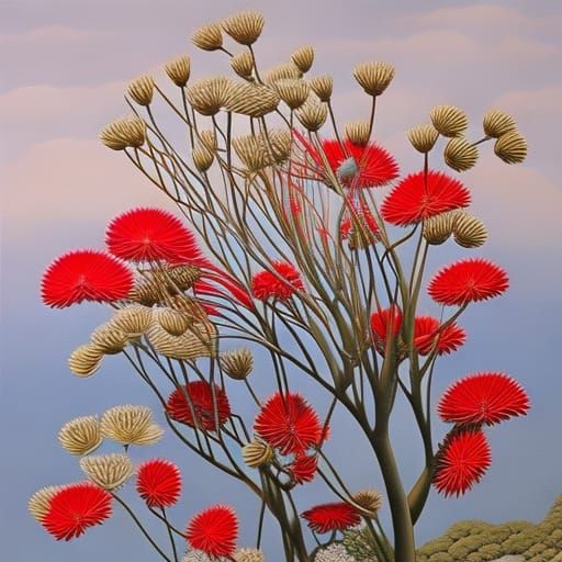 Luminous Pearls and Jewels on Ice in Fantasy Art