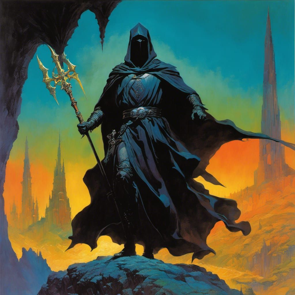 Nazgul with Intricate Details and Deep Colors
