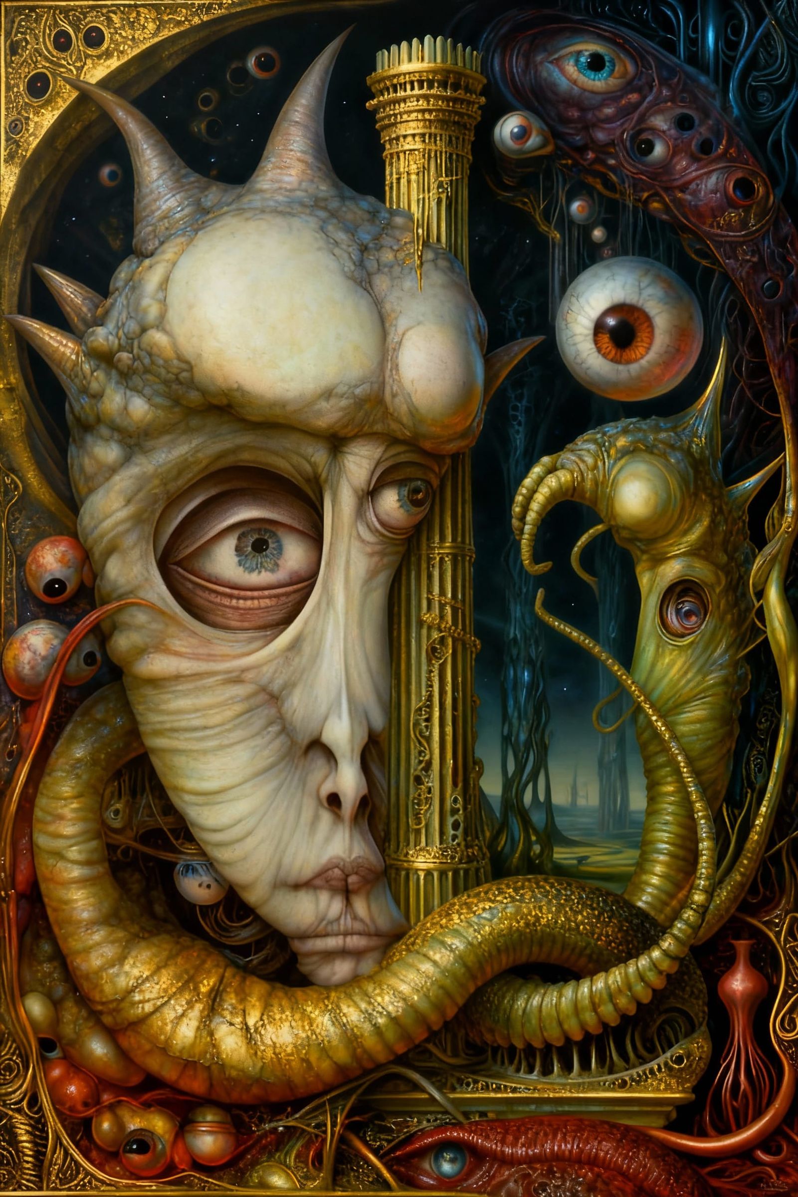 Fantasy Digital Painting with Imperial Colors