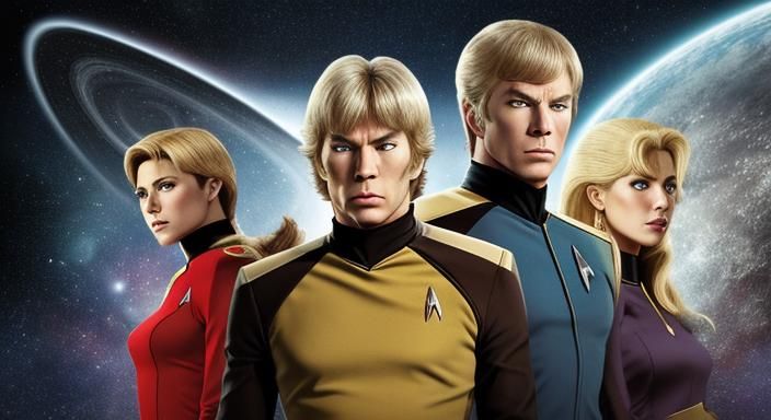 Captain Kirk in Star Trek II: The Wrath of Khan