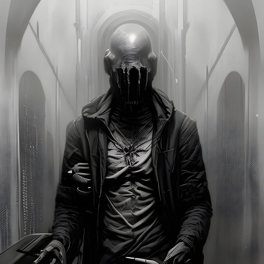 Creepy Cyberpunk Mind Deletion: A Dark AGI Horror