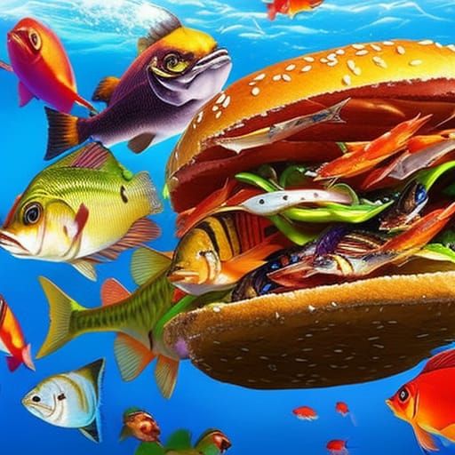 Popular Fish Burger