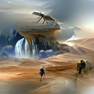 Explorer, Science Fantasy Concept Art