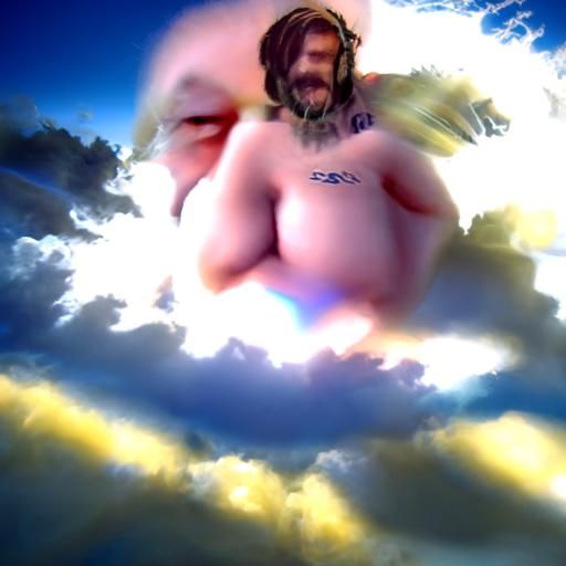 Divine Sunshine Beams Through Clouds