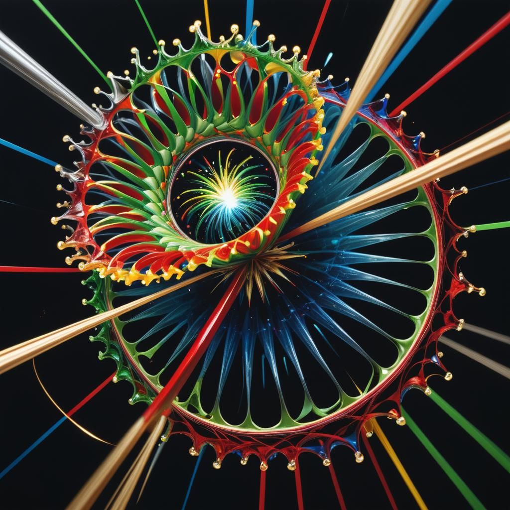 Prismatic Supernovae Shattering Glass in Dada Style