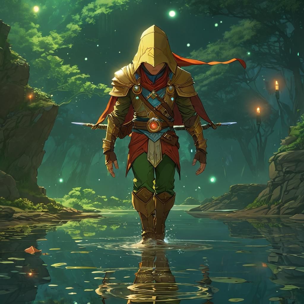 Moebius inspired Zelda artwork 05