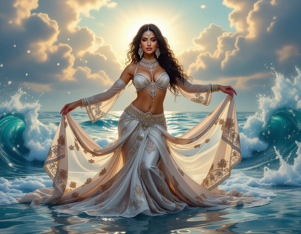 Majestic Raqsa Woman's Sensual Dance