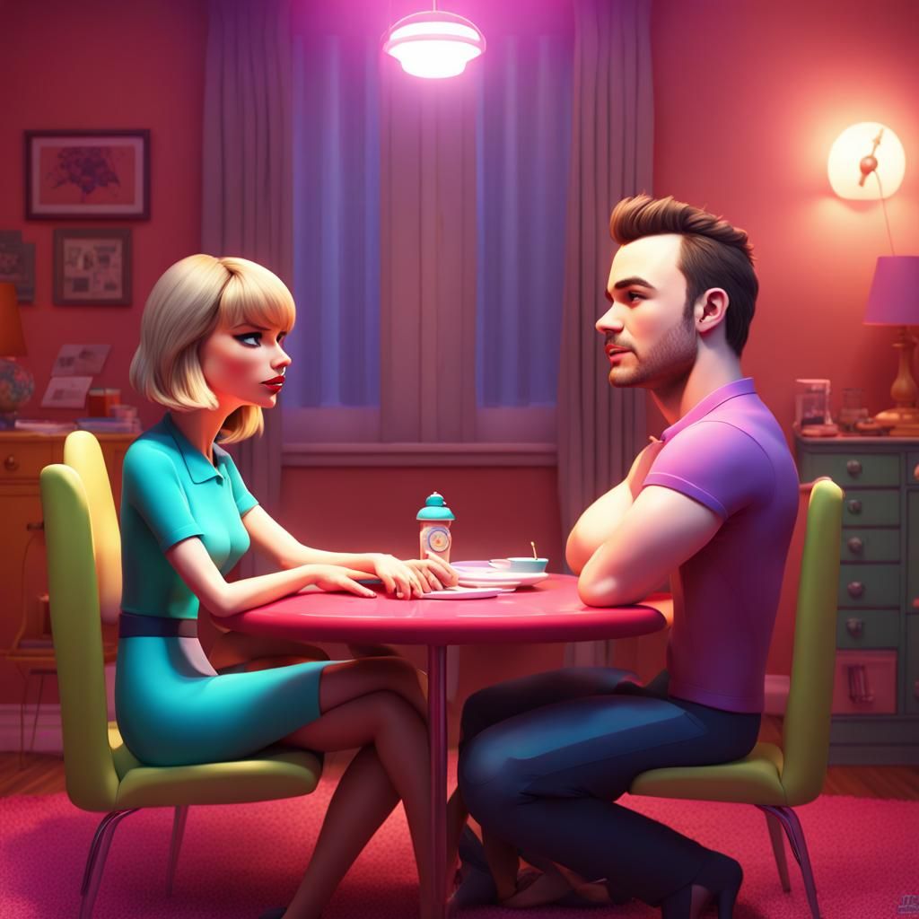 Taylor Swift and Shane Filan Slumber Party Meeting