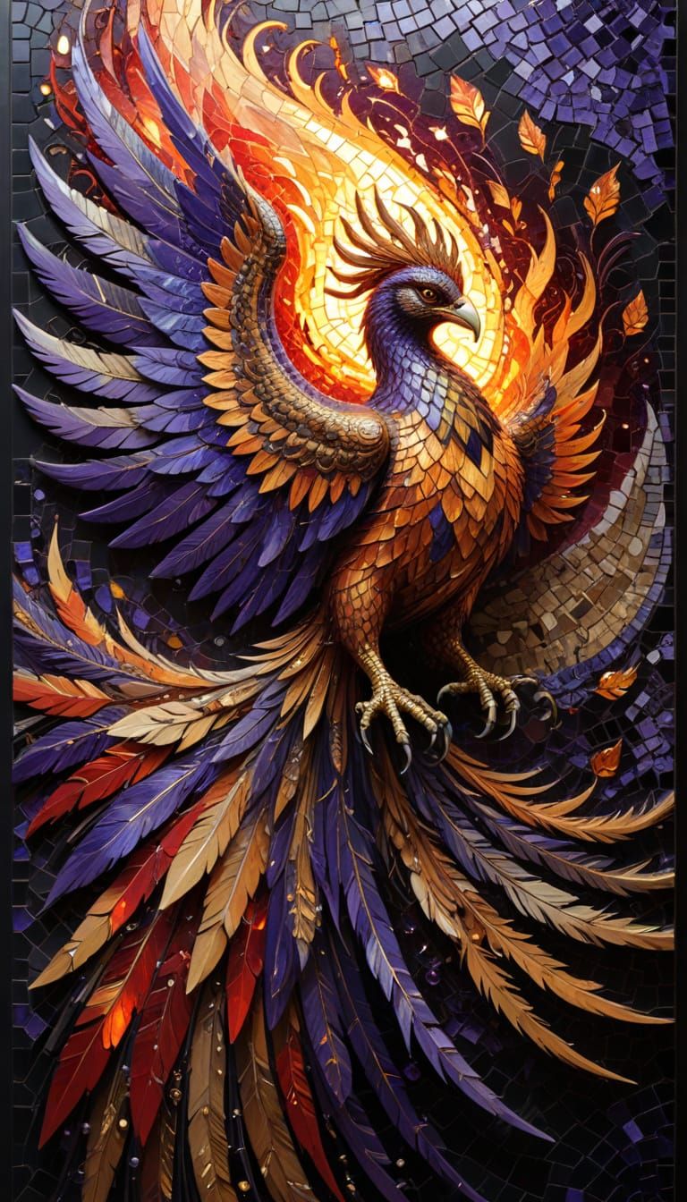 mosaic phoenix
