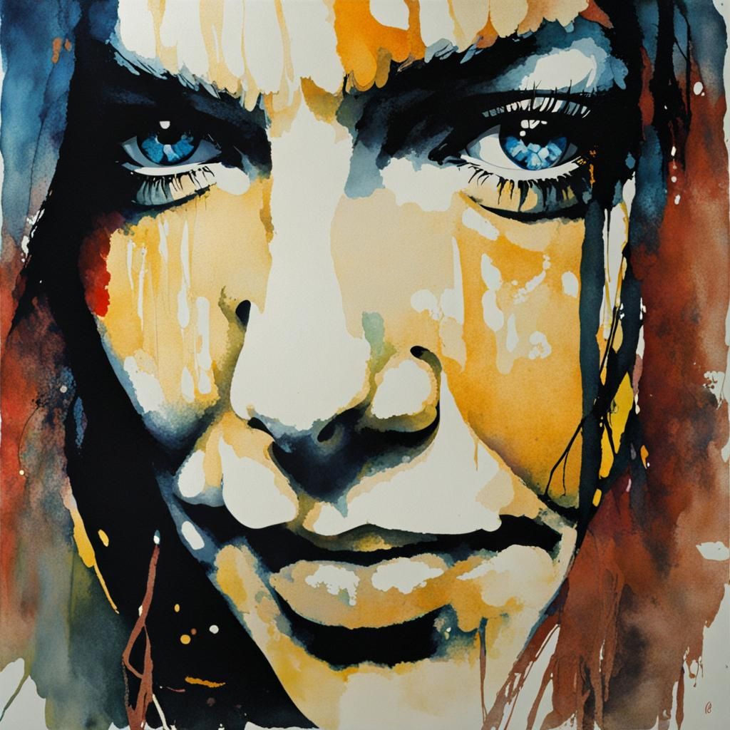 "portrait of  Janis Joplin