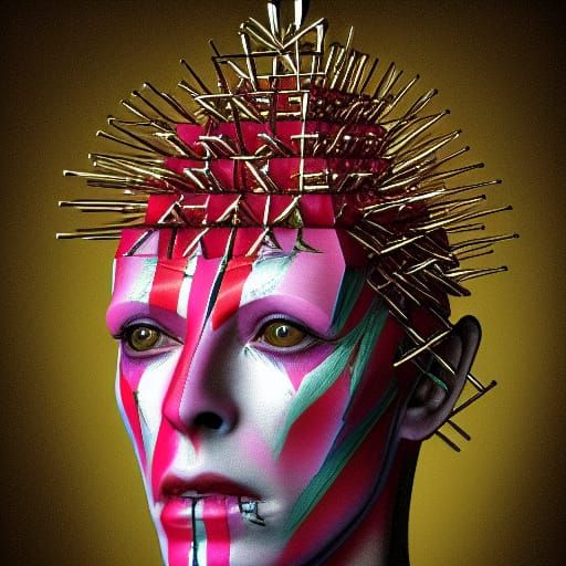 Surreal Portrait of Intertwined Fingers in Hyperrealism