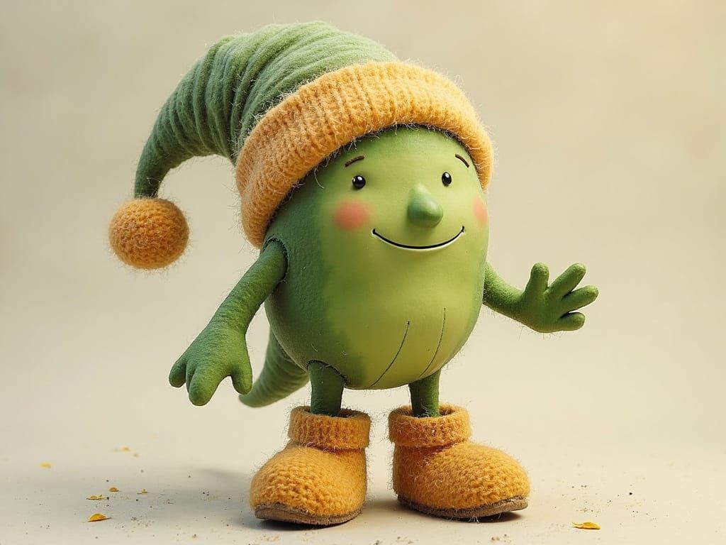 Dibble Sprout Squidge Suprareal Freestanding Grapheme Wearing Mukluks