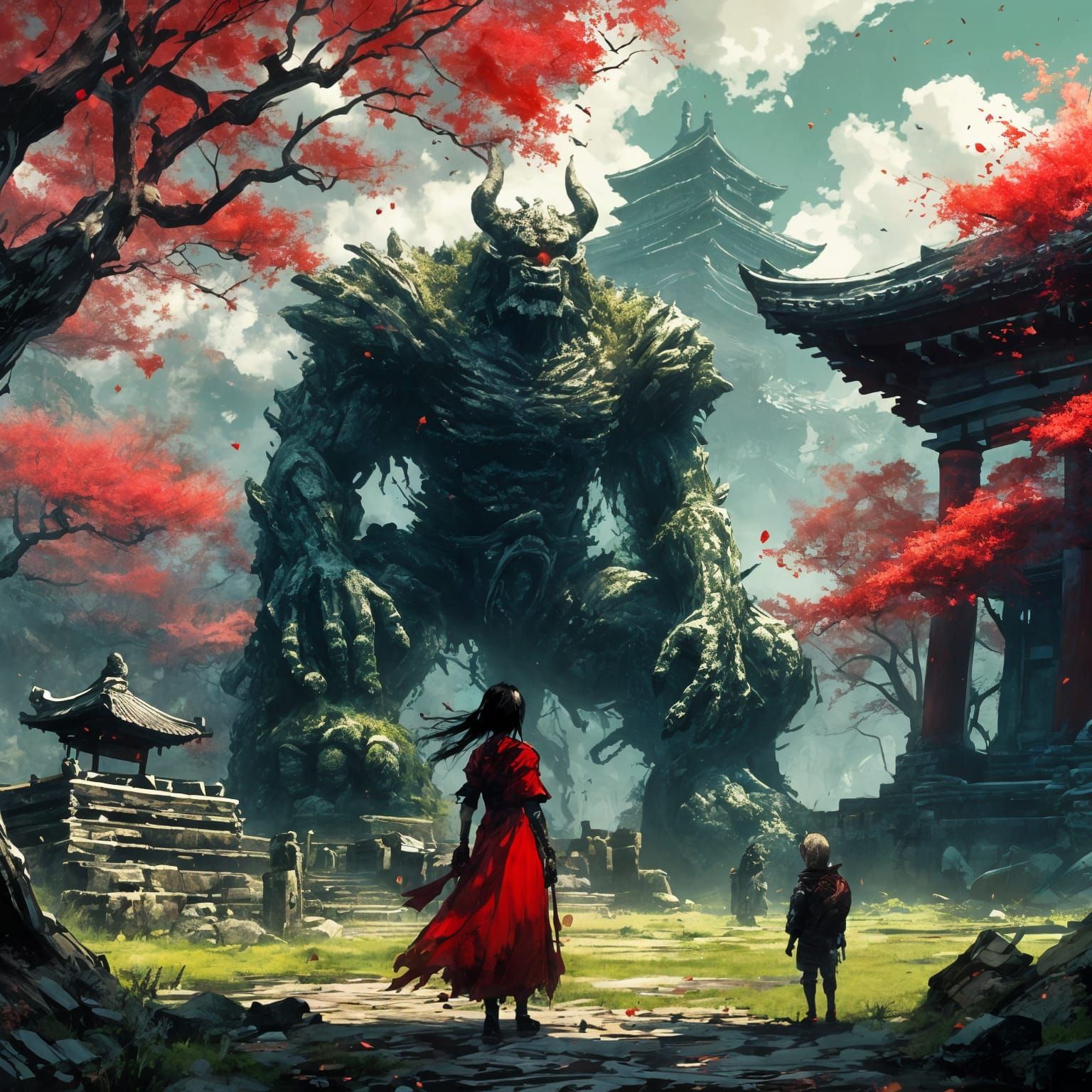 Manga Shadow of the Colossus Guardian