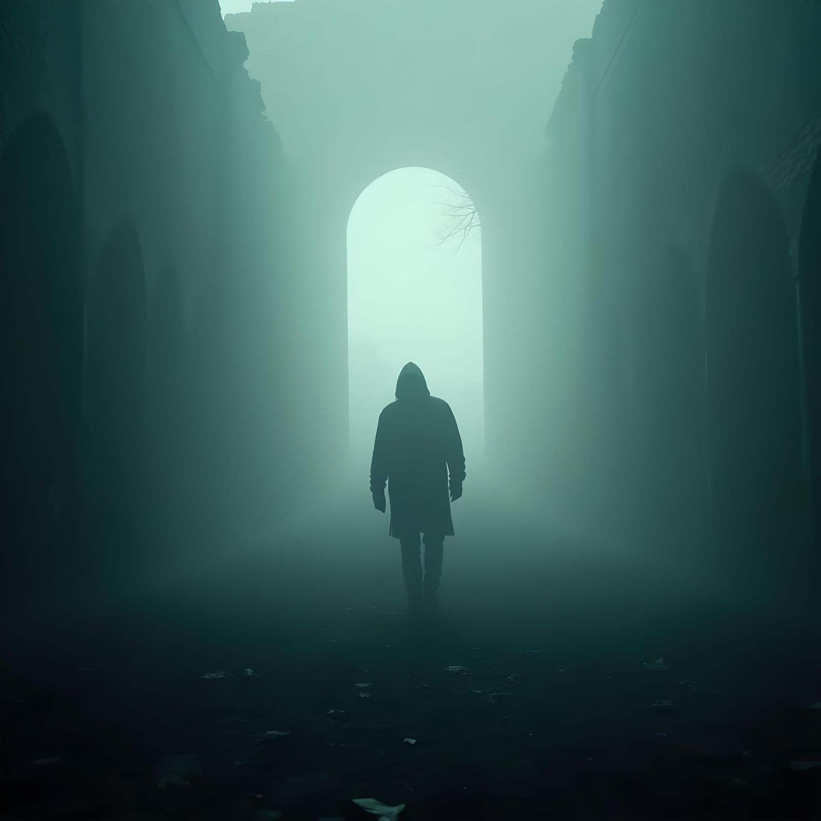 Dramatic Album Cover for LIFE: Cinematic Film Still