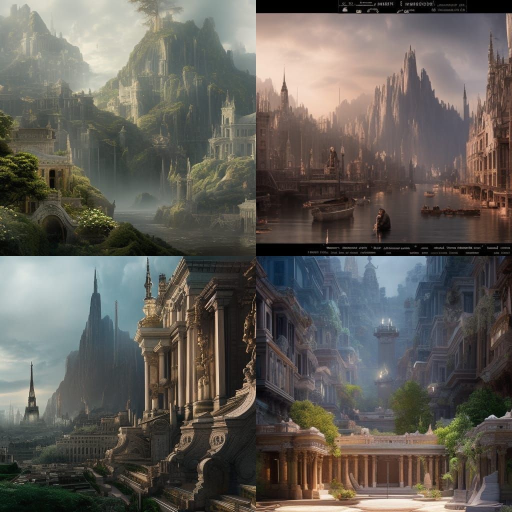 Dramatic Viola: Digital Matte Painting