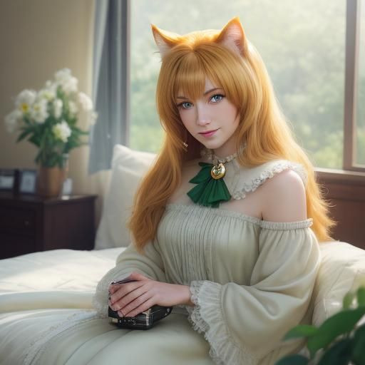 Gabriel Reincarnated as a Cat: Professional Photo