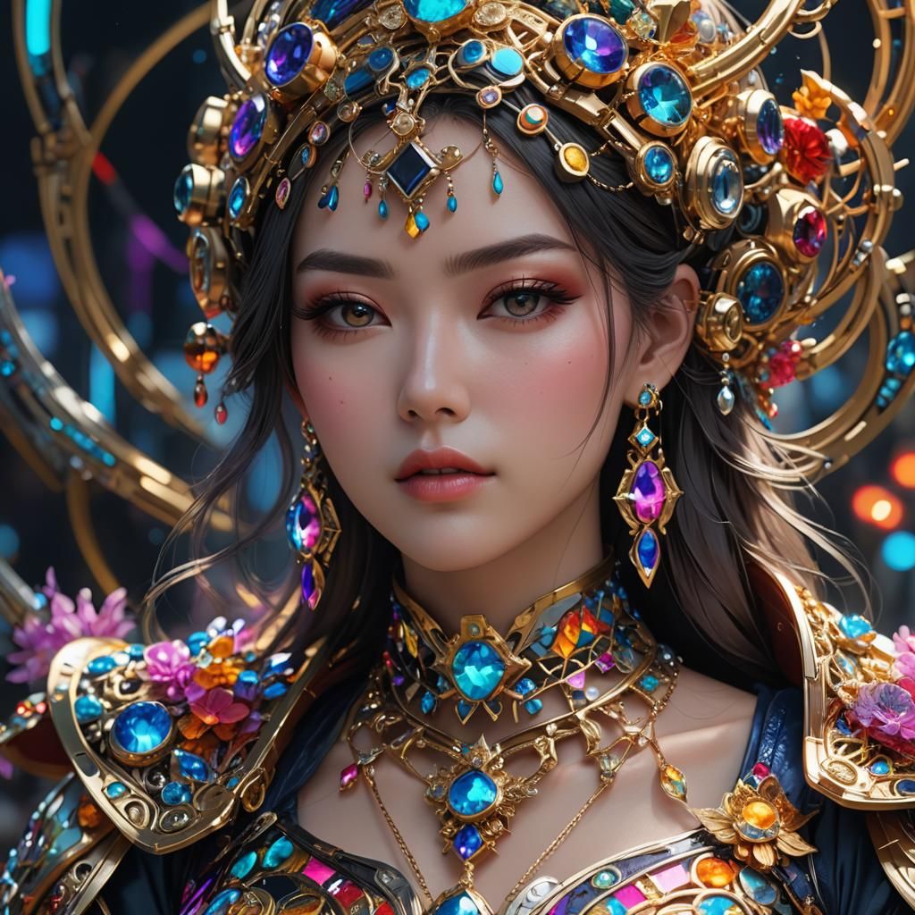 Hyperrealistic Anime Portrait in 8k Resolution