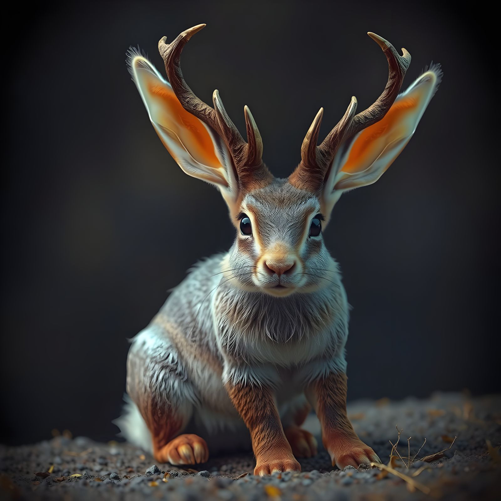 A Masterpiece of Whimsical Wildlife Photography: A Fluffy Ja...