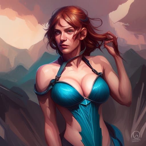 Hyperdetailed Portrait in Dynamic Lighting