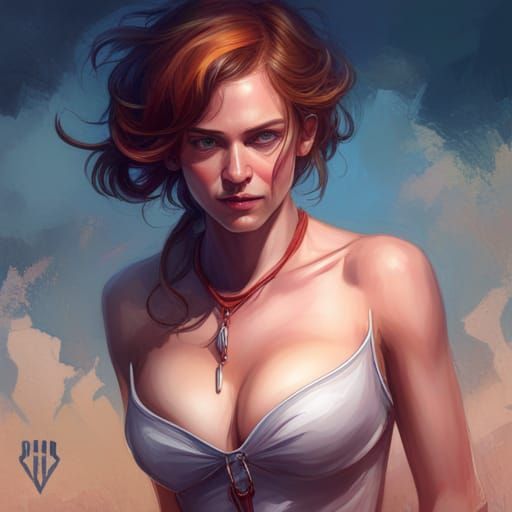 Hyperdetailed Portrait in Dynamic Lighting