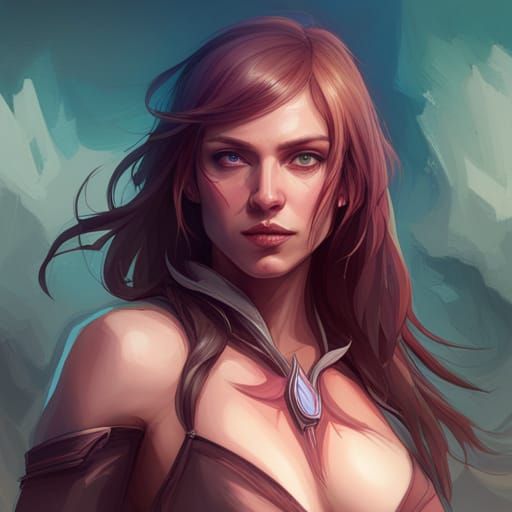 Detailed Portrait with Dynamic Lighting in 8K