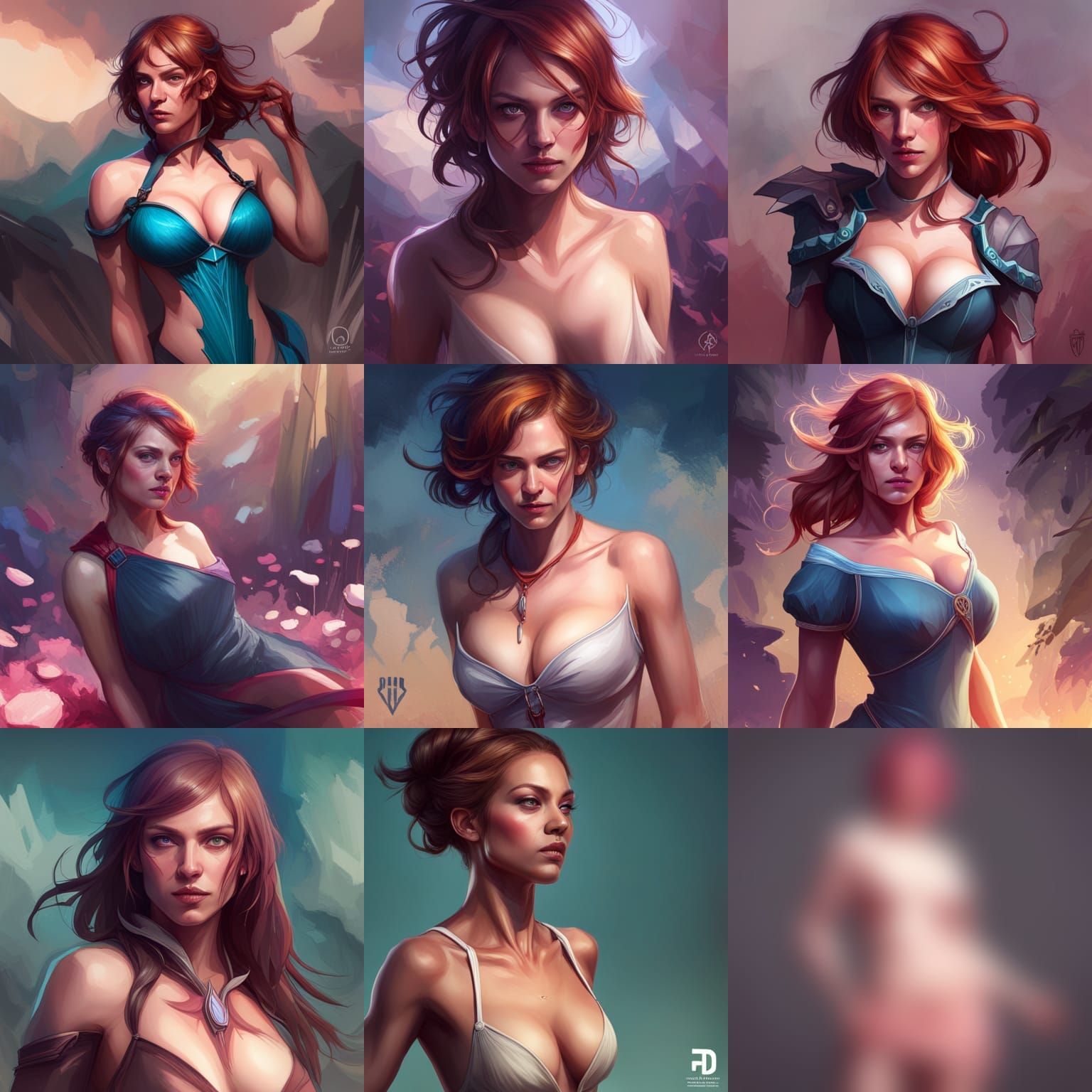 Hyperdetailed Portrait with Dynamic Lighting