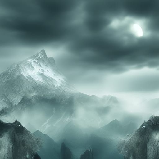 Detailed Matte Painting with Photographic Finish