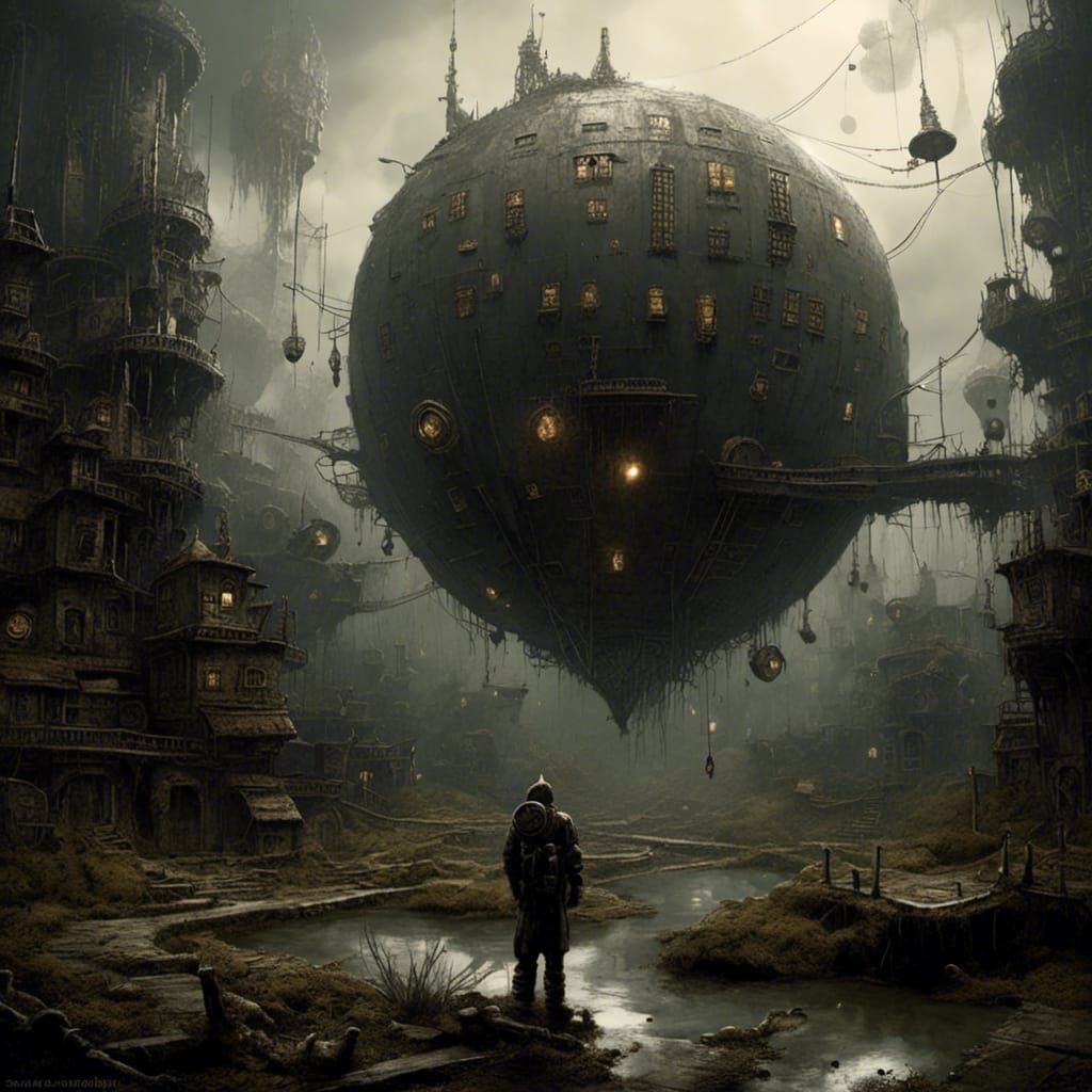 Detailed Concept Art Exploring Wonder and Amazement