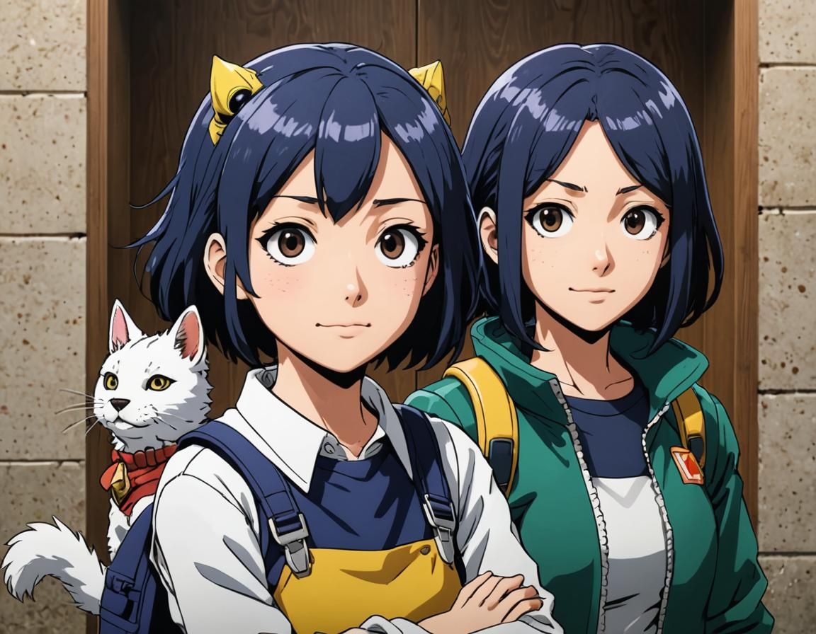 Marinette Dupain-Cheng's Feline Quirk in My Hero Academia