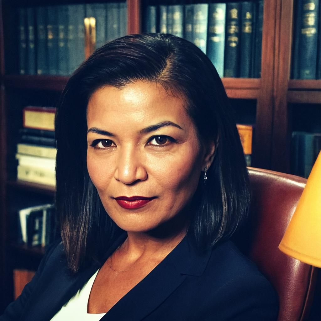 Billionaire Businesswoman Portrait in Sophisticated Office