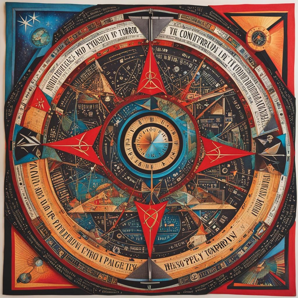 Chaotic Intersecting Paths Representing Randomness