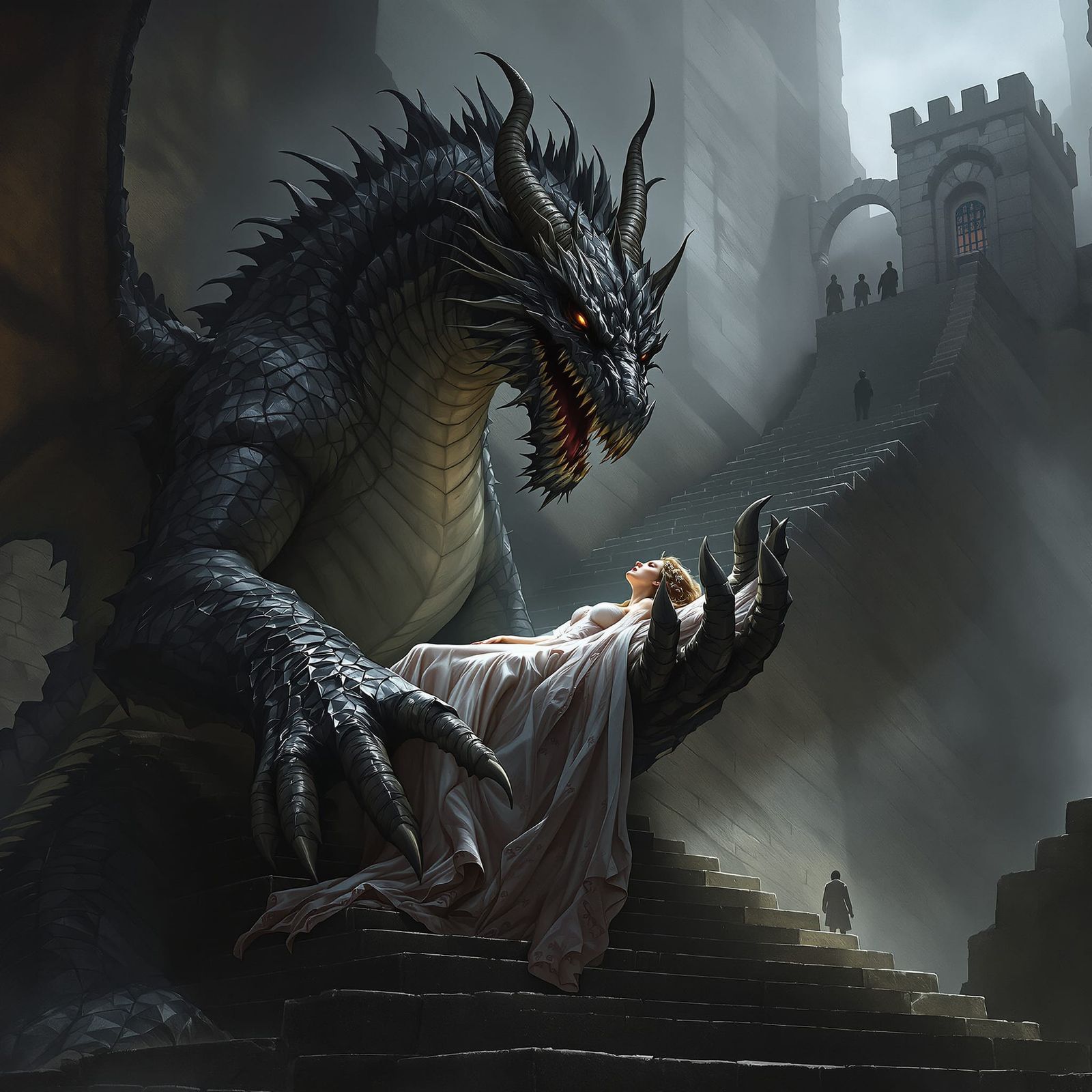 The princess and the dragon