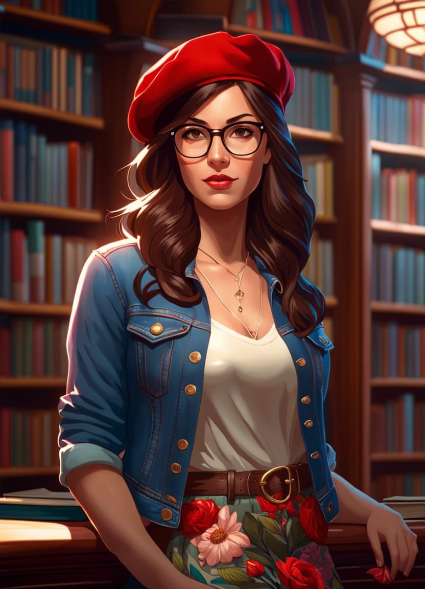 The hipster librarian (2)