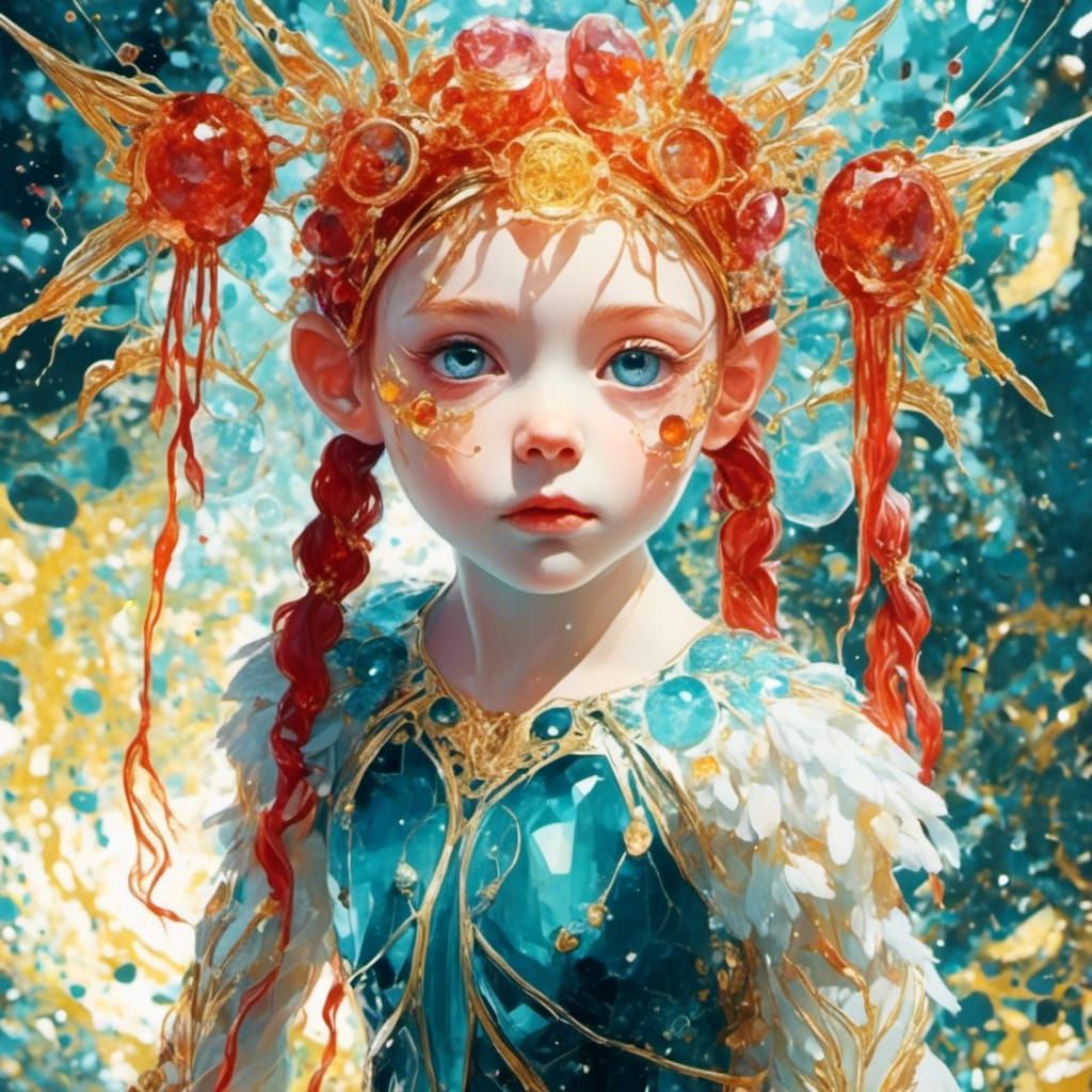 Realistic Image with Bright Colors