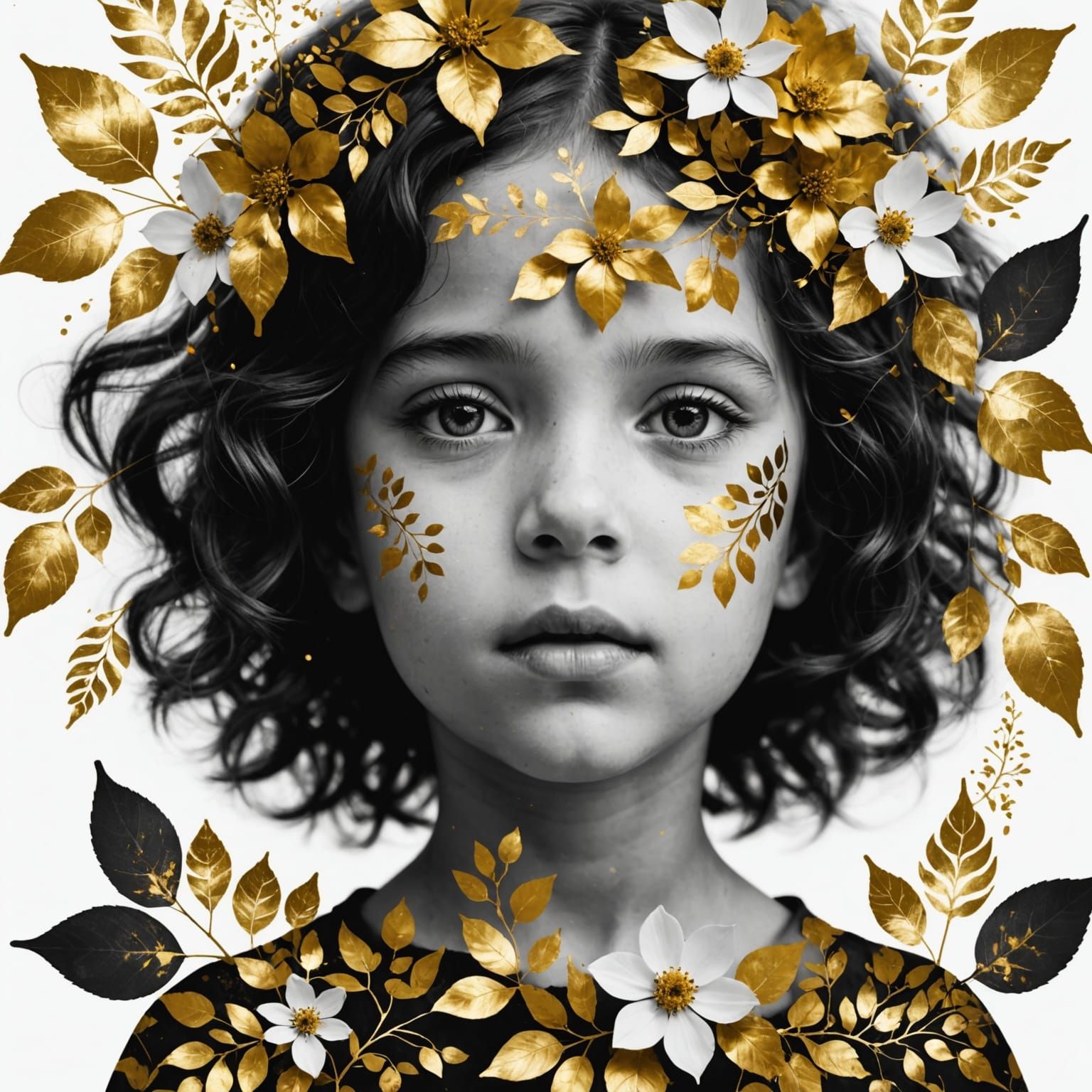 Golden Goddess in Florid Bloom