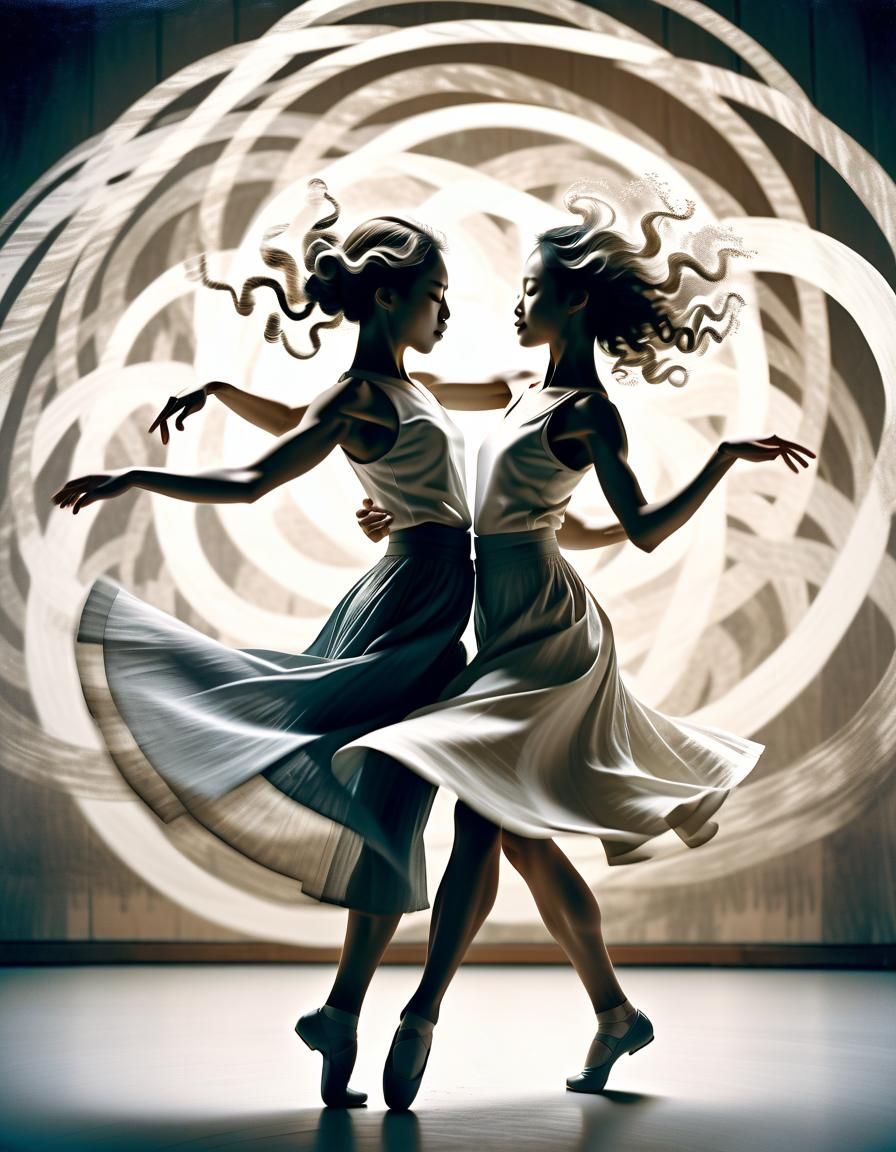 Lesbian Couple Dancing: Wabi-Sabi Inspired Photography