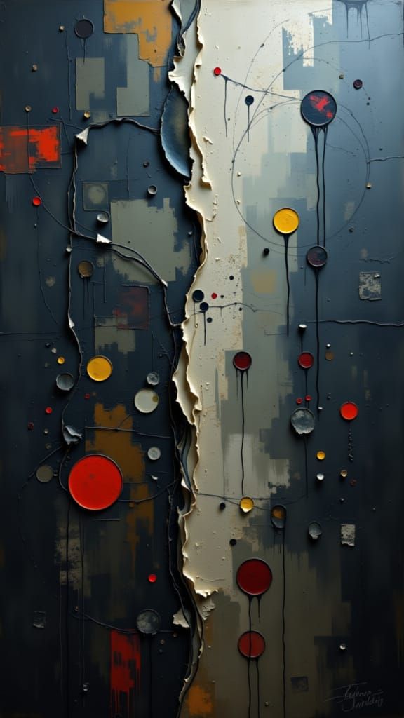 Majestic Being in Surreal Landscape: 3D Concept Art