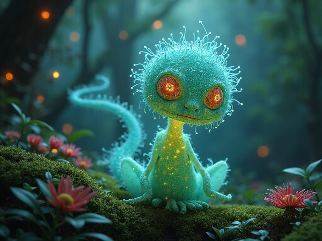 Hyaline Poetic Quilling Melodramatic Lighting Neon Flamedrops