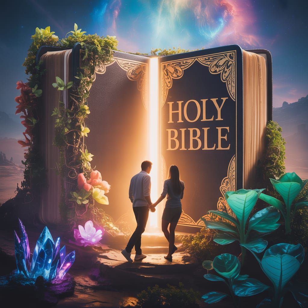 Stepping into a Biblical Portal Photograph