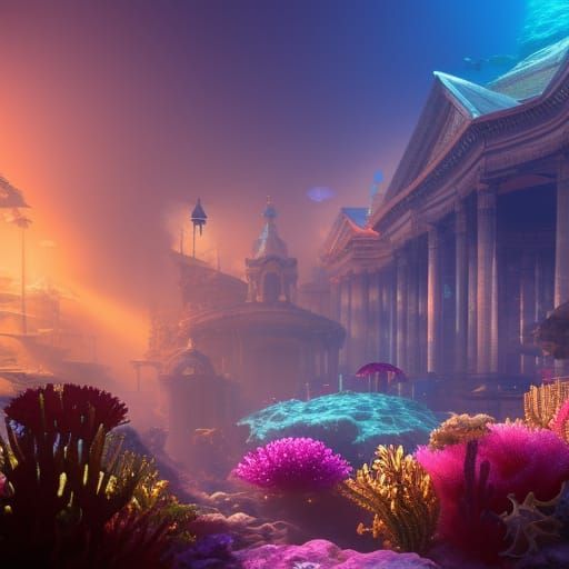 Underwater Lost City