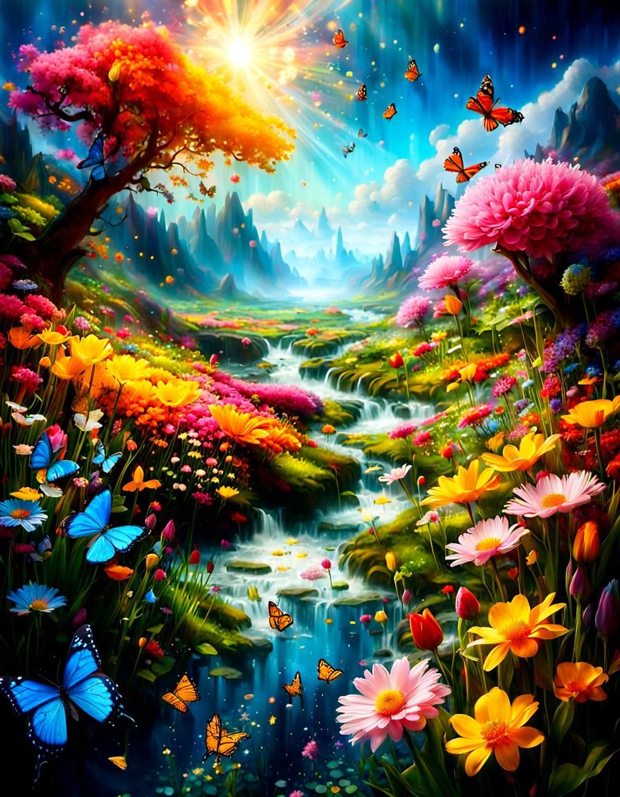 Spring In The Fantasy World