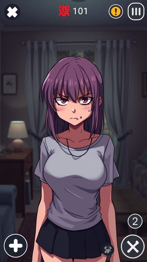 Anime Style Mobile Game Screenshot