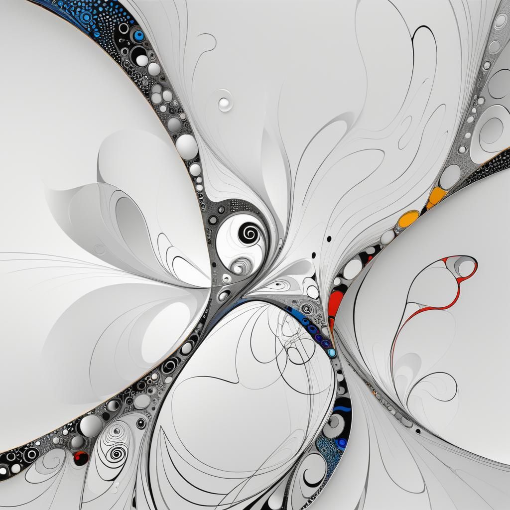 Abstract Fractal Wave Function in 3D Shading