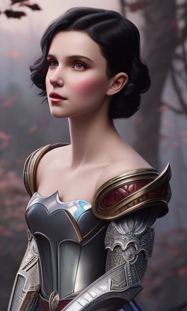 Millie Bobby Brown as Snow White 10