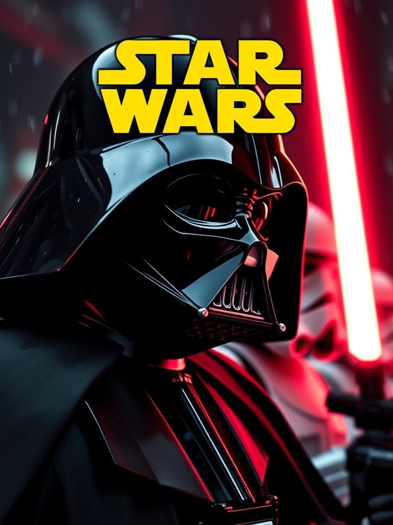 Darth Vader Leads Stormtroopers in a Cinematic Star Wars Sce...