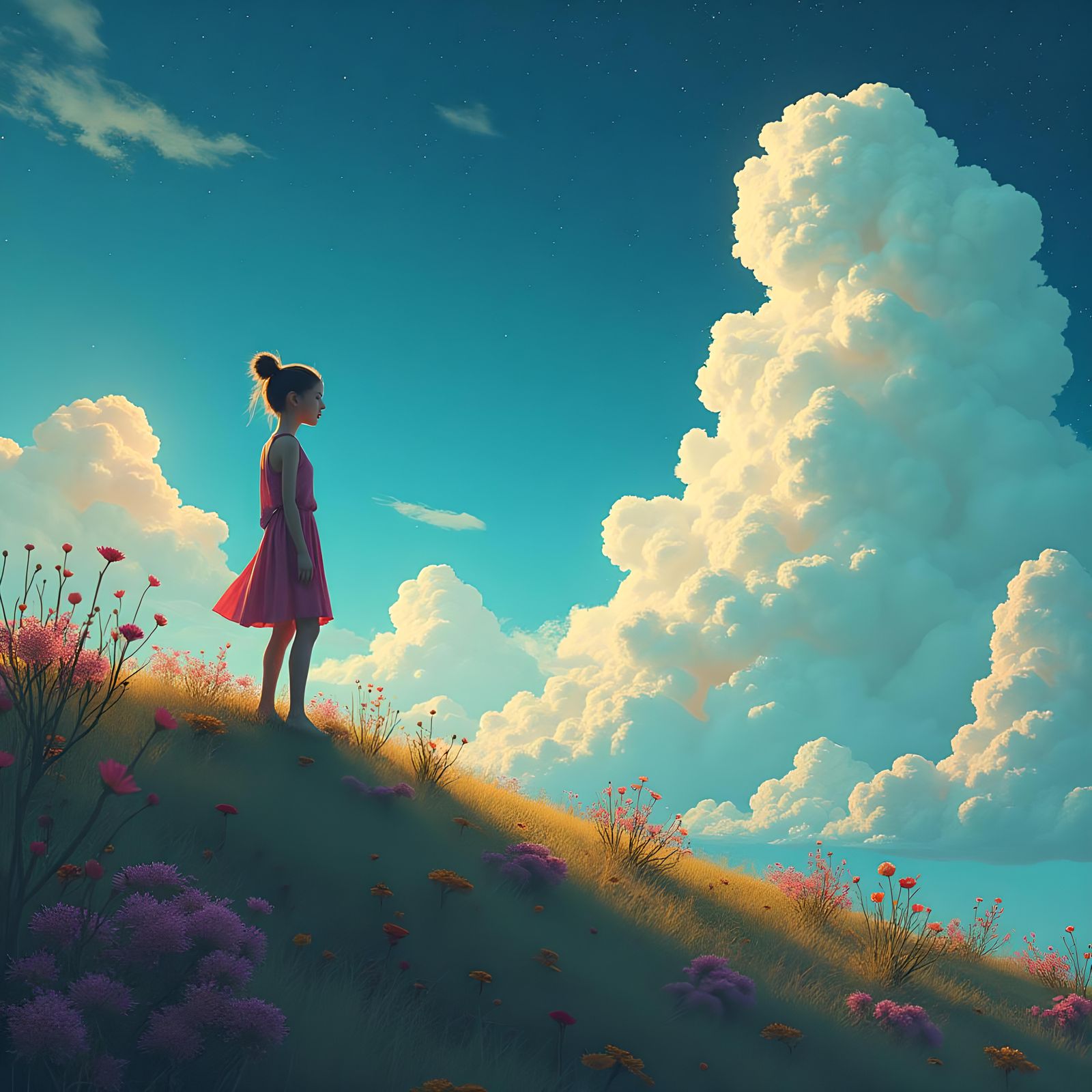 Unlimited Imagination Realized by AI