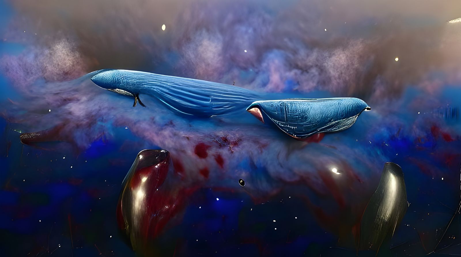 Cosmic Giants in Deep Space