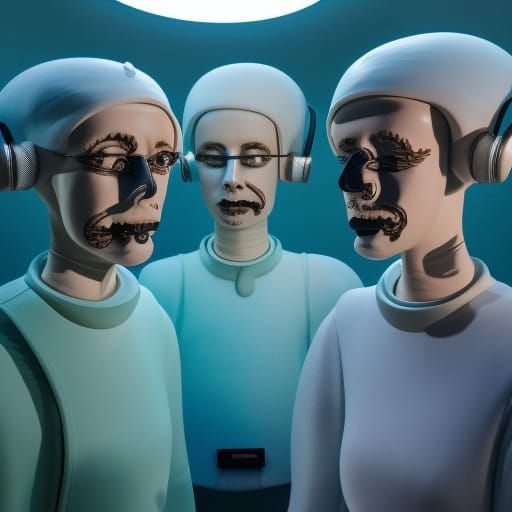 Coders Crafted from Chewing Gum and Porcelain