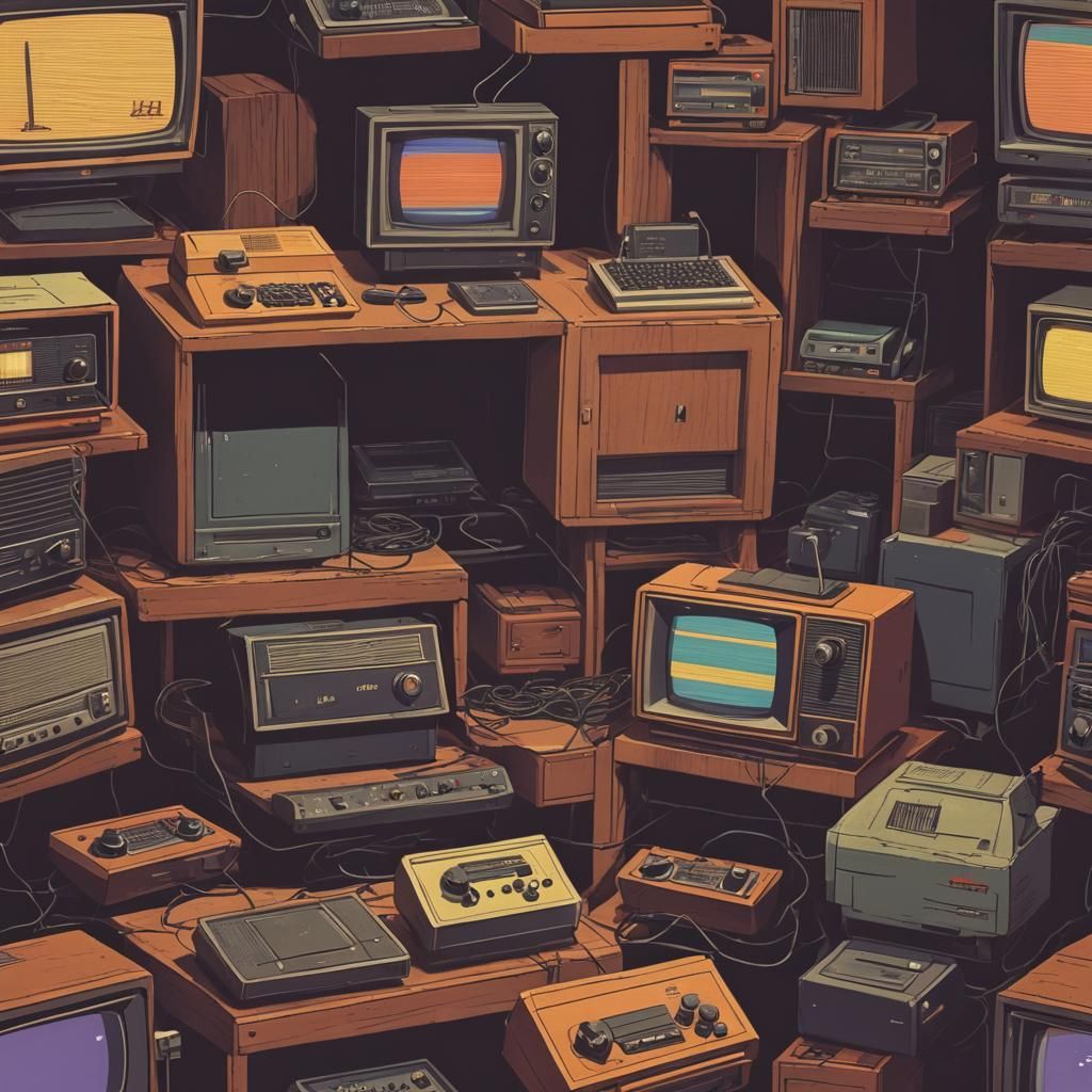 old electronics store