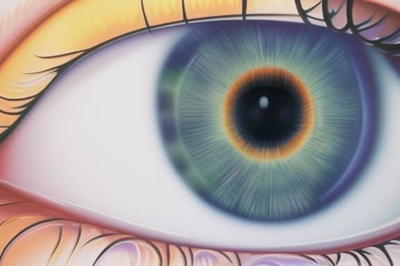 Surreal Cats Eye with Electric Waves and Infinity Splash in....